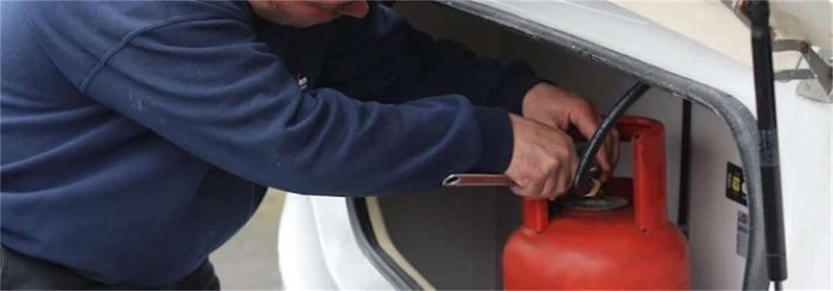 Book a Caravan and Motorhome Gas Service with an AWS Workshop